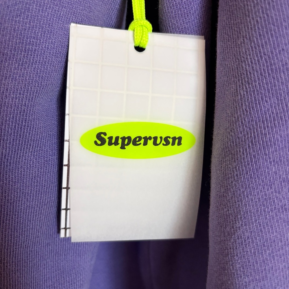 Supervsn Studios Men’s Peace Over Button Up Overshirt Light Jacket Size XL NWT - Picture 8 of 16